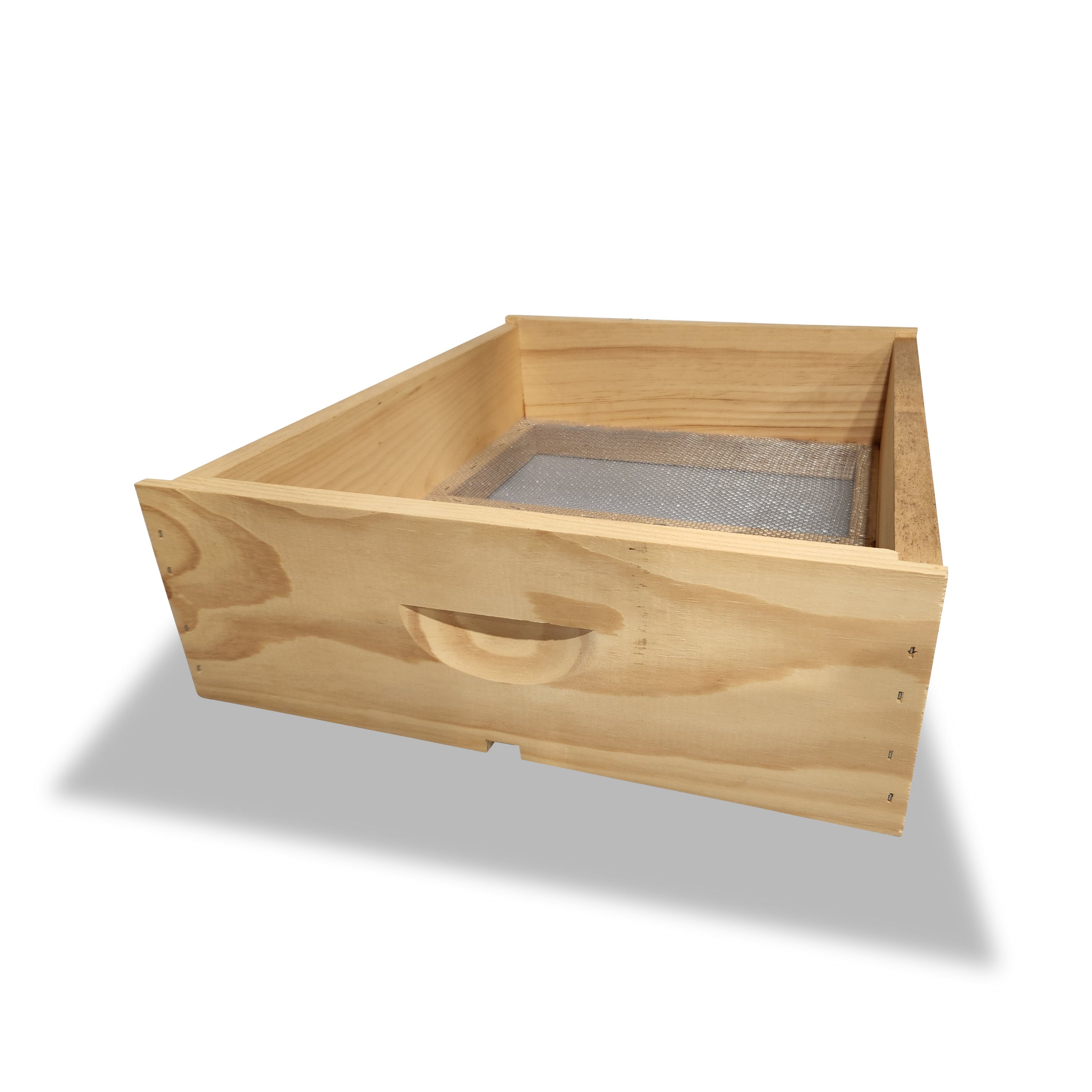 Winter Quilt Box WAX DIPPED - 10 Frame