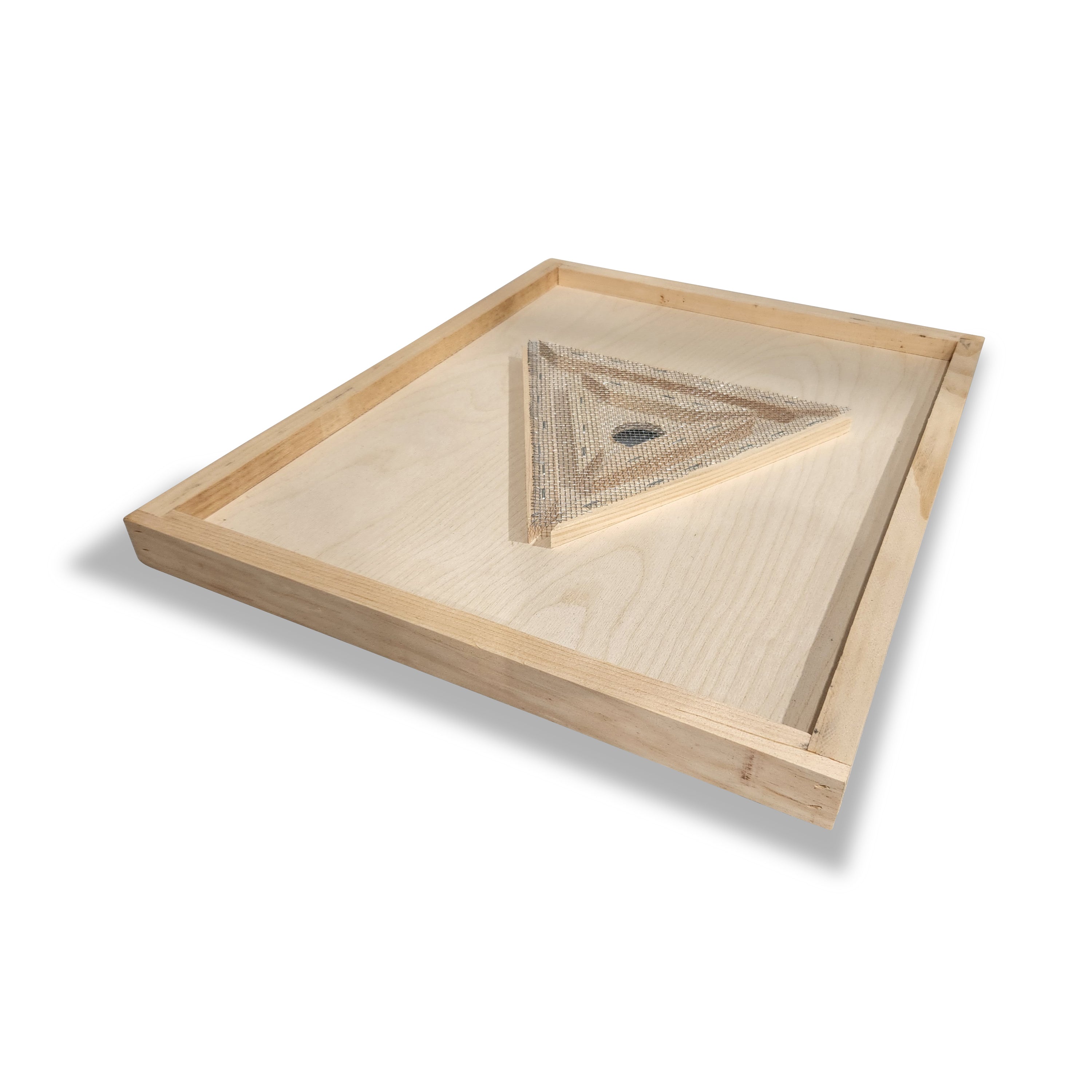 Triangle Bee Escape Board - 10 Frame