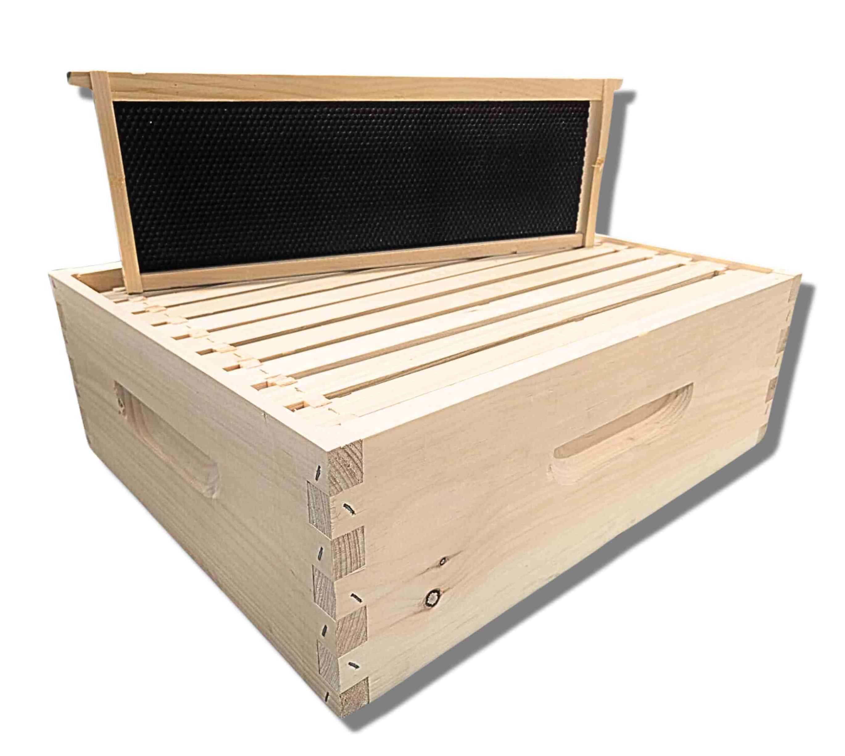 Assembled Medium Super with Frames - 10 Frame