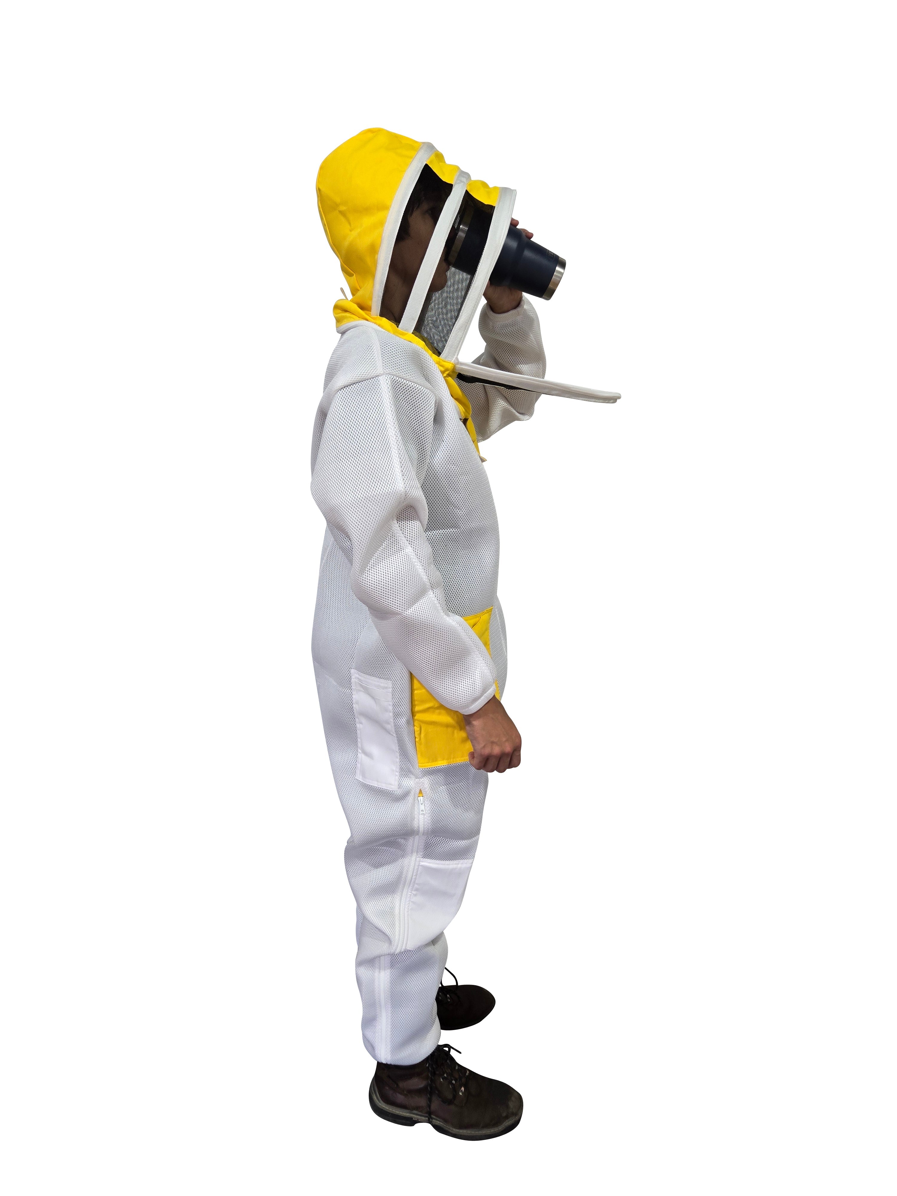 FeatherLite Maxx Ventilated Beekeeper Full Suit - Fencing Veil