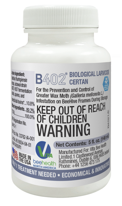 Certan B402 Wax Moth Larvicide