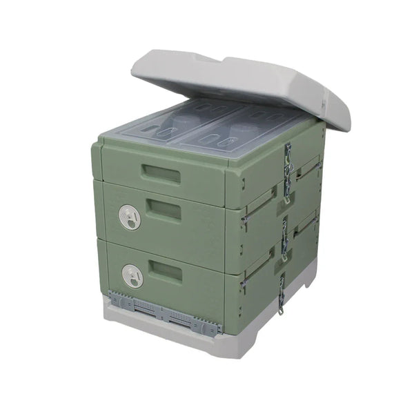 Hive365™ Premium Insulated Beehive - Double Medium Hive Kit – HillCo ...