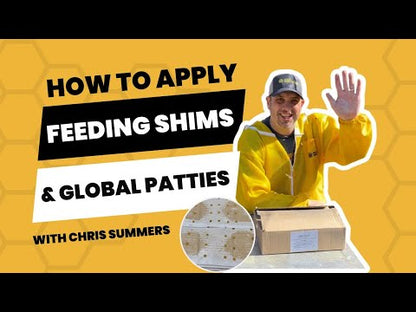 Global Pollen Patties - with real pollen and Apis Biologix "Rocket Fuel"